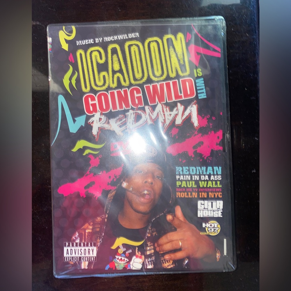 Icadon is going wild with redman dvd sealed new